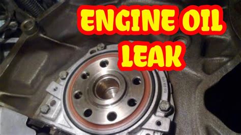 Testing for crankcase bearing seal leak 